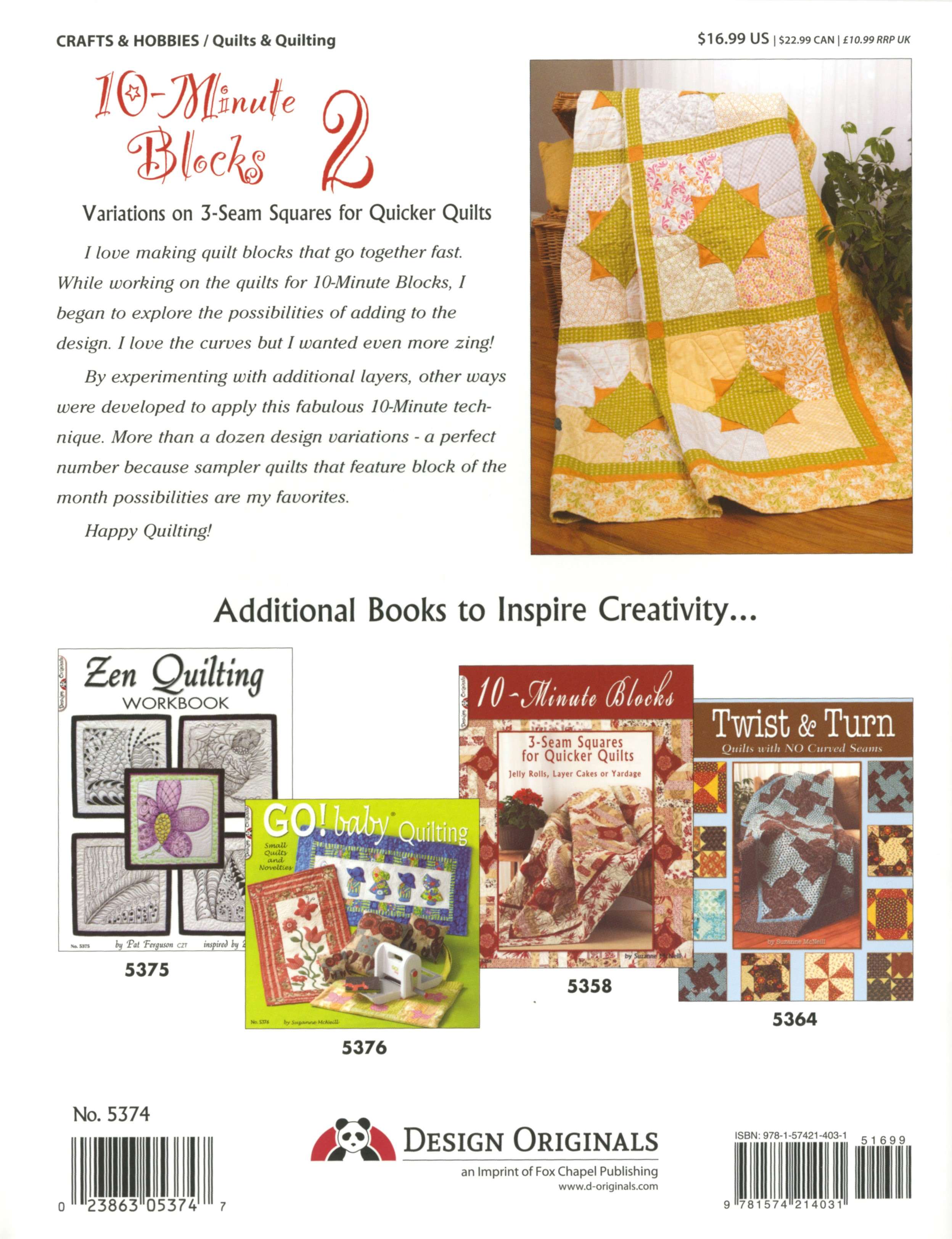 Fabulous 10 Minute Blocks 2 - Softcover Edition