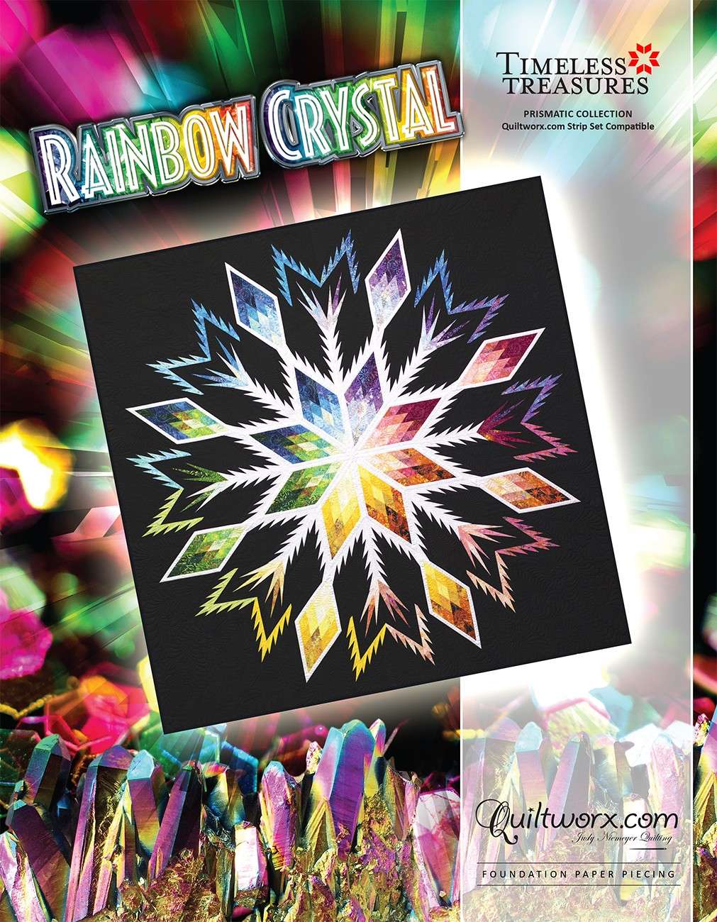 Judy and Judal Niemeyer's Enchanting Rainbow Crystal Pattern