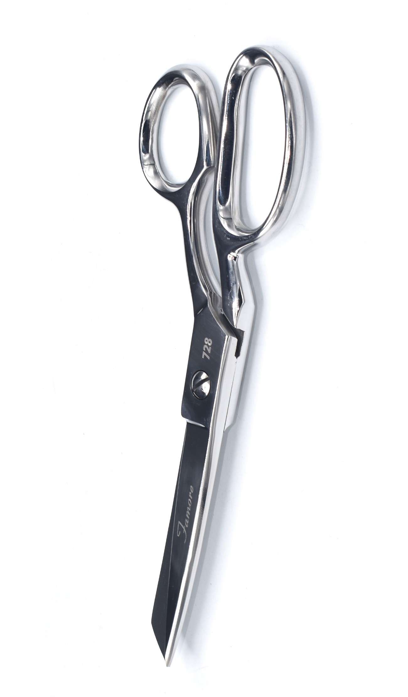8-Inch Heavy Duty Razor Edge Fabric Shears: Cut with Precision!