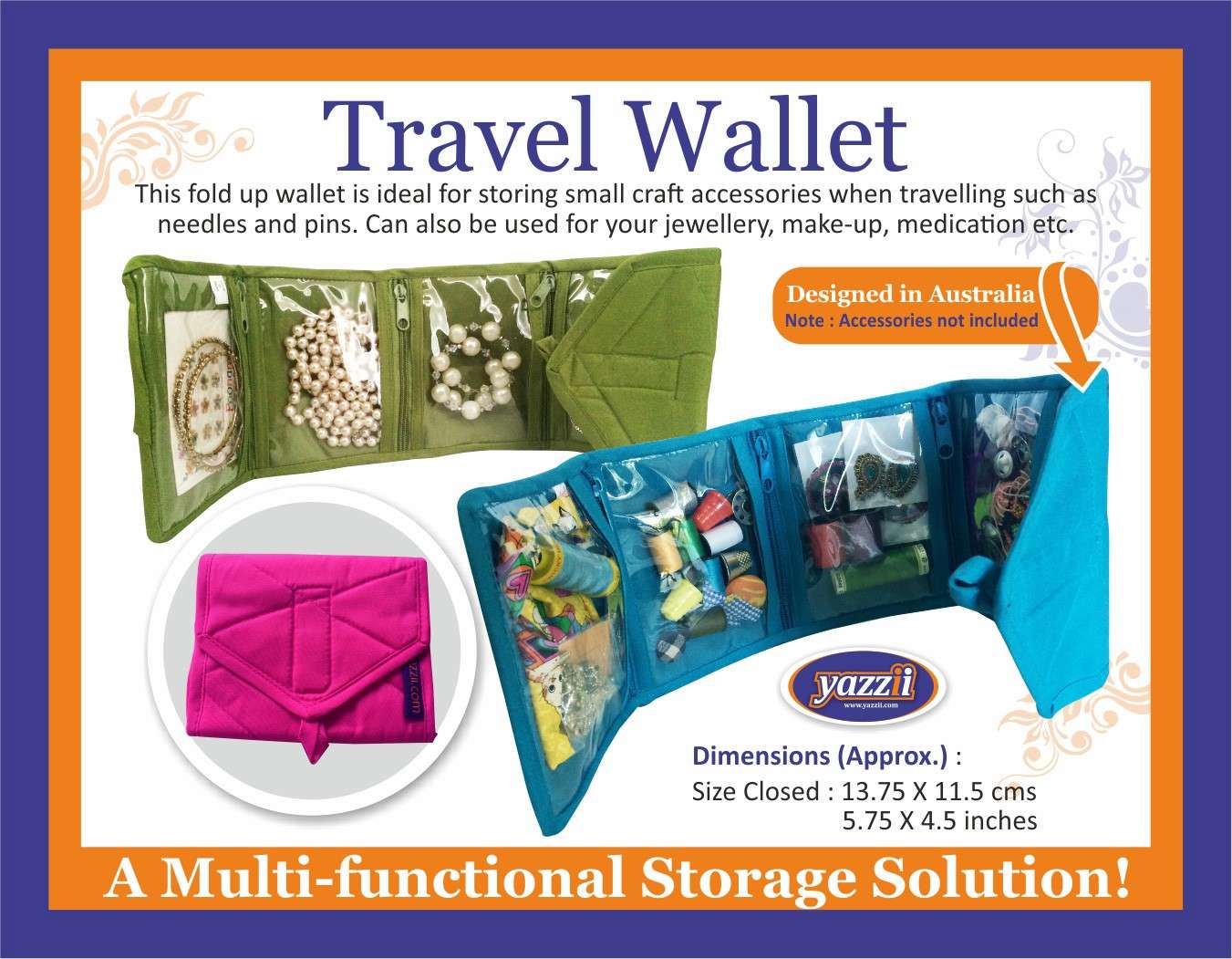Yazzii's Stunning Purple Craft Wallet