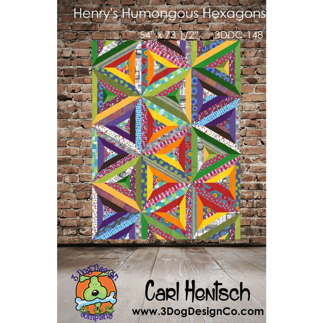 Henry's Enormous Hexagon Quilt Kit