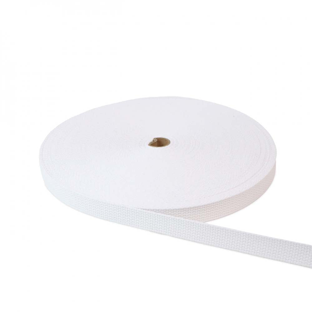 Gorgeous White Webbing - 1 Inch x 50 Yards