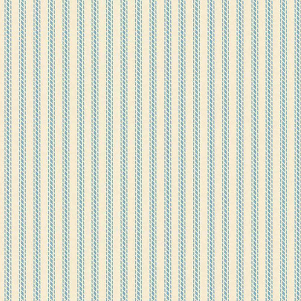 Andover Fabrics - Cozy House by Judy Jarvis - Chambray Pillow Ticking Yardage: Create a Warm and Inviting Space!