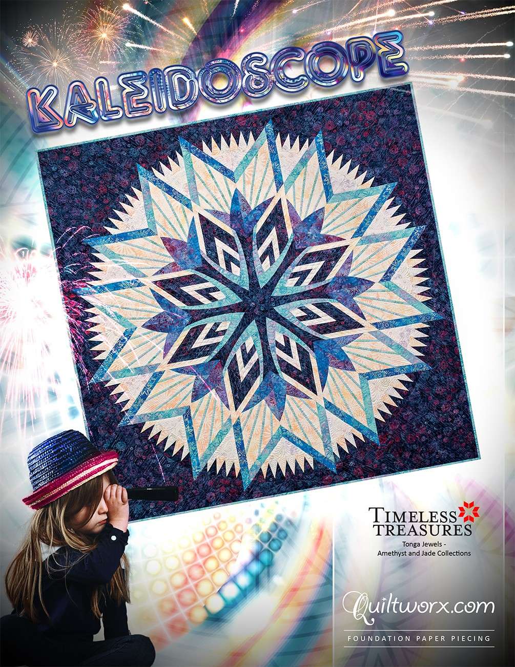 Enchanting Kaleidoscope Pattern by Judy and Brad Niemeyer