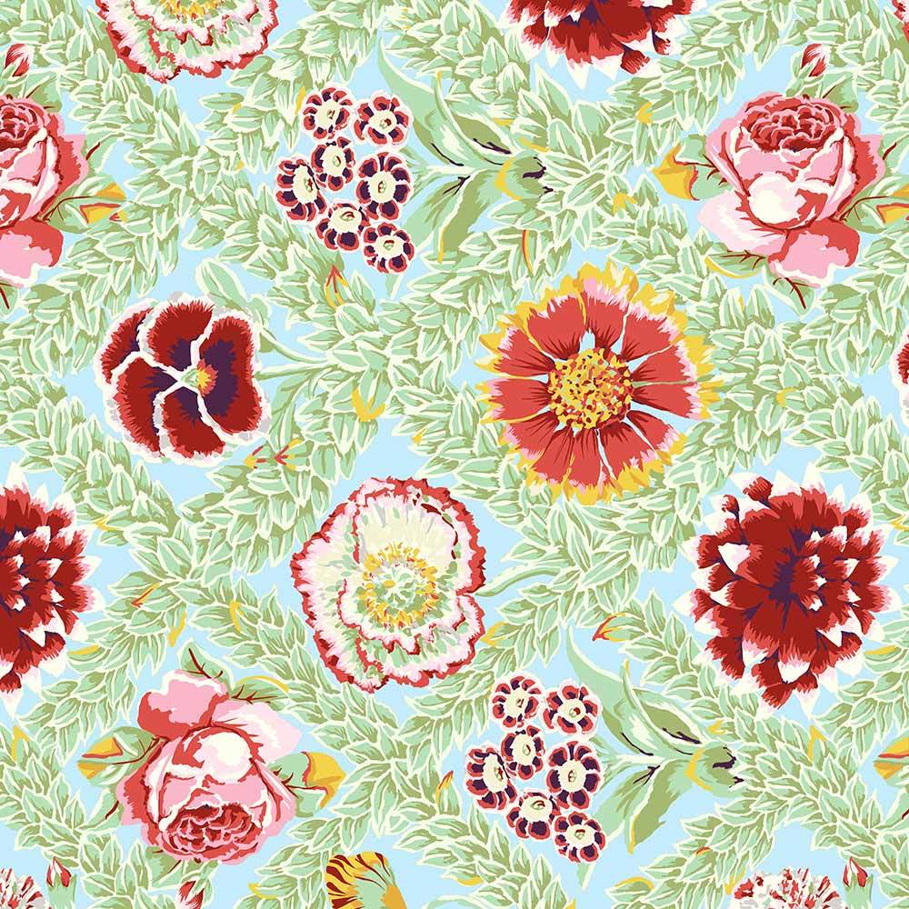 FreeSpirit's Kaffe Fassett - Summer Flower Lattice Yardage Fabric