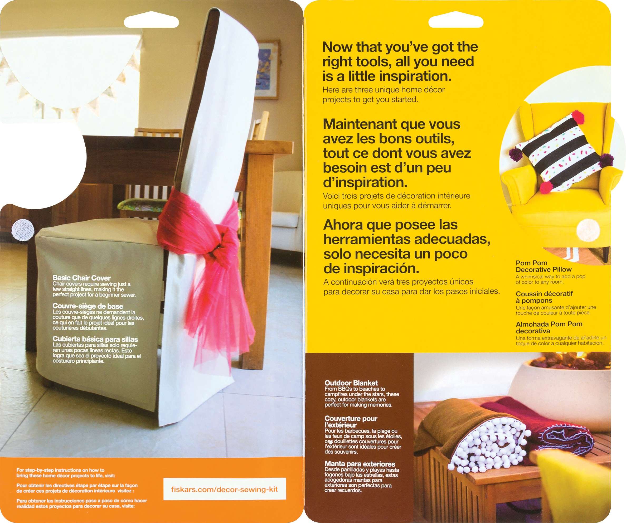 Fiskars Home Decor Sewing Fashion Starter Set - 3 Piece Dream Kit