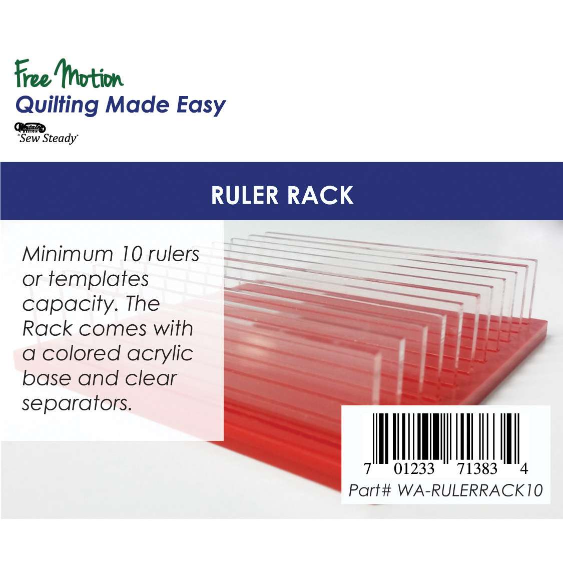 Westalee's Stunning Ruler Rack
