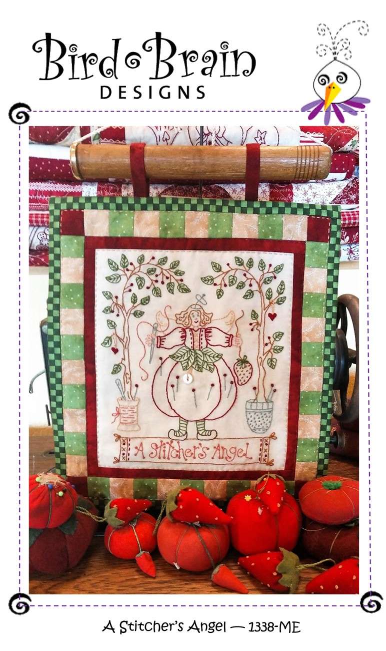Enchanting A Stitcher's Angel Machine Embroidery - Dive In Now!