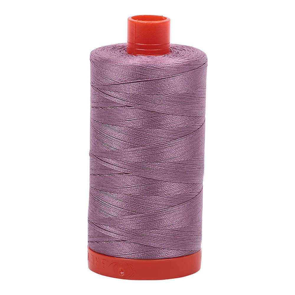 Gorgeous Wisteria 50wt Aurifil 100% Cotton Mako Thread - Large Spool with 1,422 Yards!