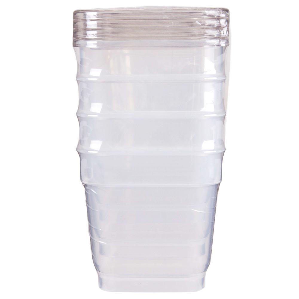 4-Pack Long XL Storage Bins with Lids