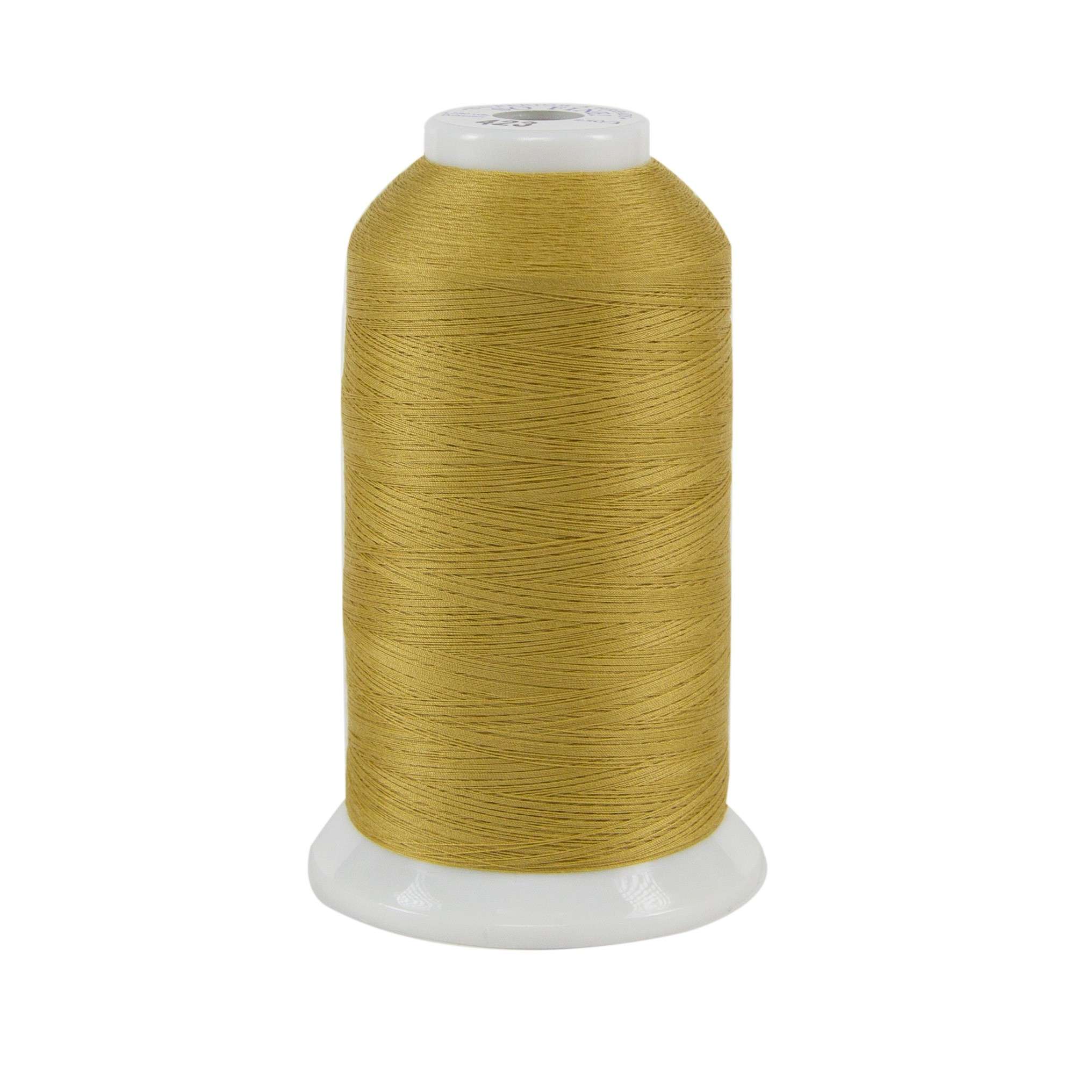 Exquisite So Fine Polyester Thread: 3-ply 50wt 3280yds Straw - A Must-Have for Sewing!