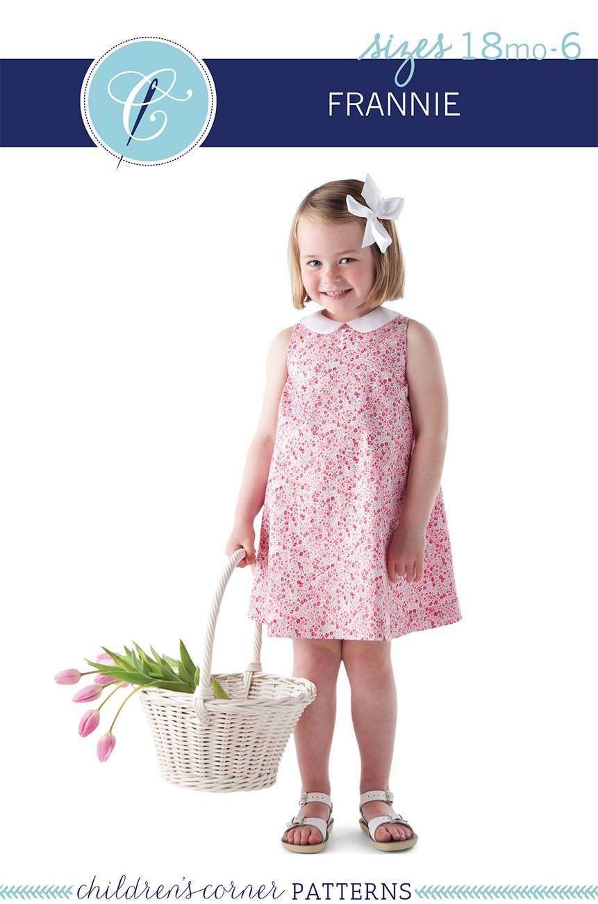Children's Corner's Frannie Dress Pattern: Ideal for 18 Months - 6 Years
