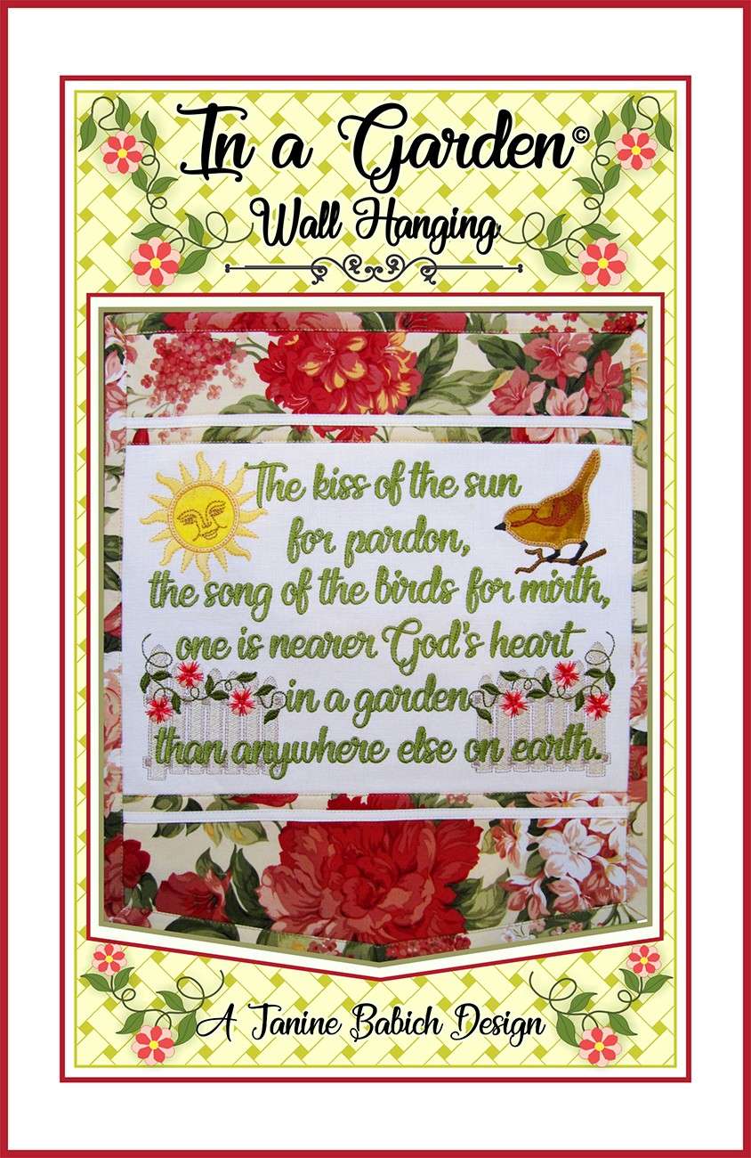 Enchanting Garden Wall Hanging: A Gardener's Delight