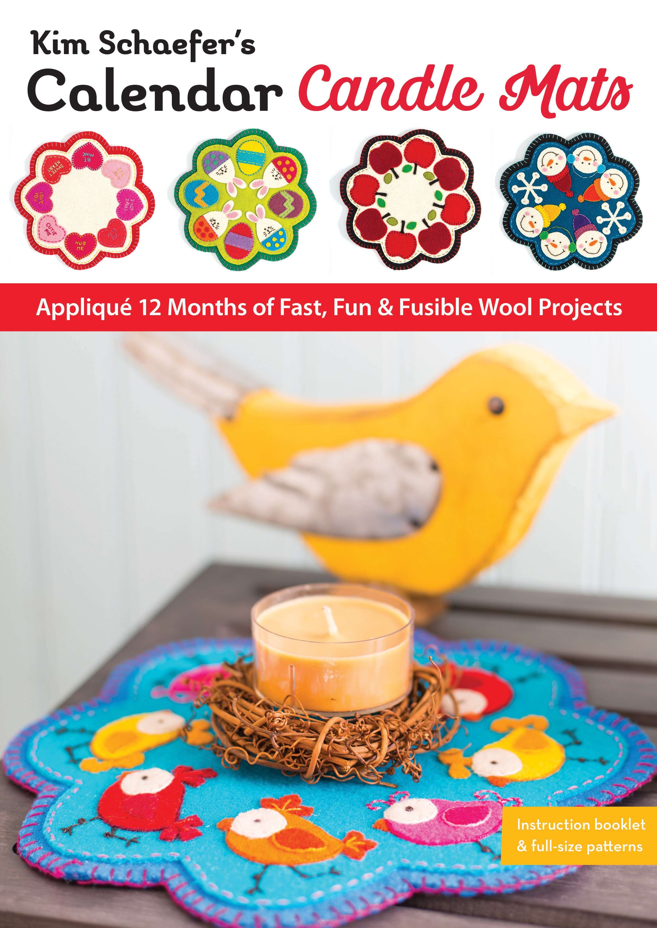 Kim Schaefer’s Enchanting Calendar Candle Mats