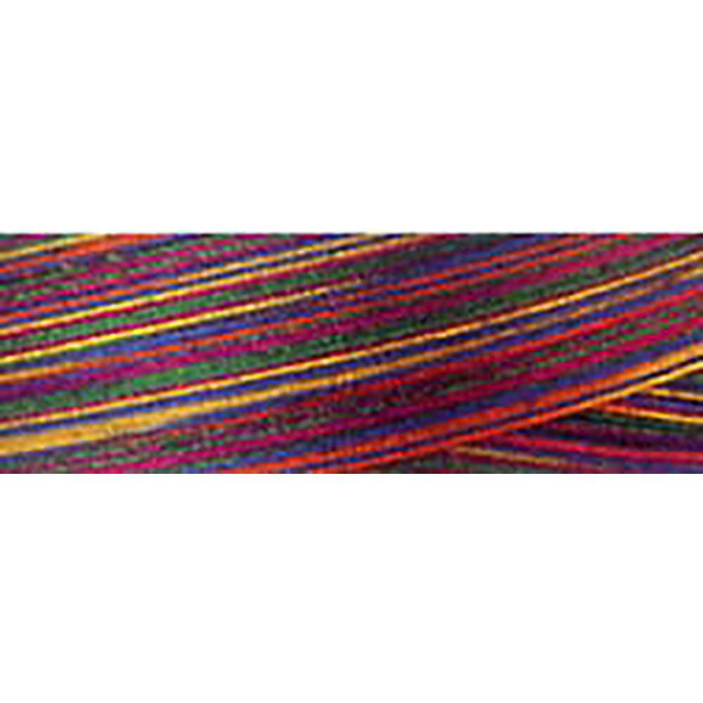 Stunning Variegated Tie Dye Cotton Quilting Thread - 3-ply 40wt 3000yds