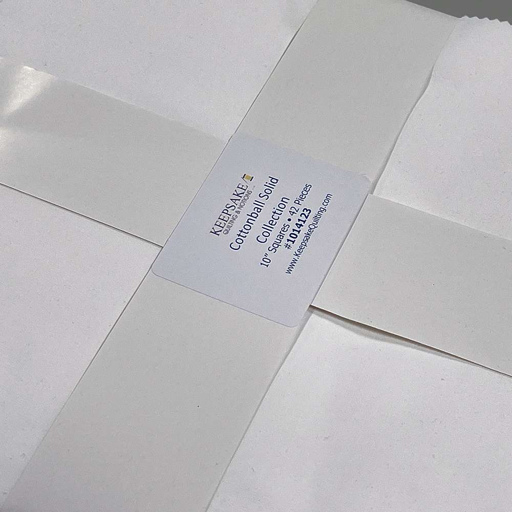 42-Piece 10 x 10 Square Cottonball Fabric Collection