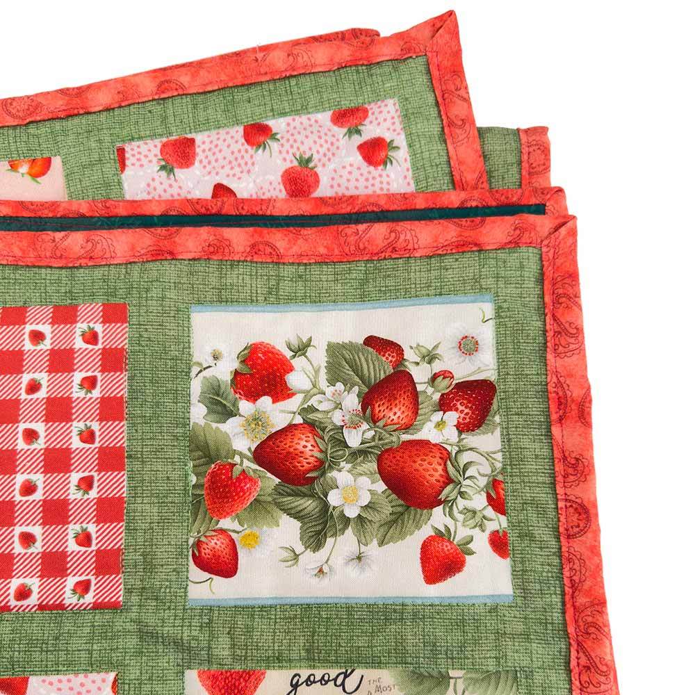 Berry Sweet Quarter Tiles Quilt Kit by Ladee Bug Design - Timeless Treasures: A Sweet Quilting Delight!