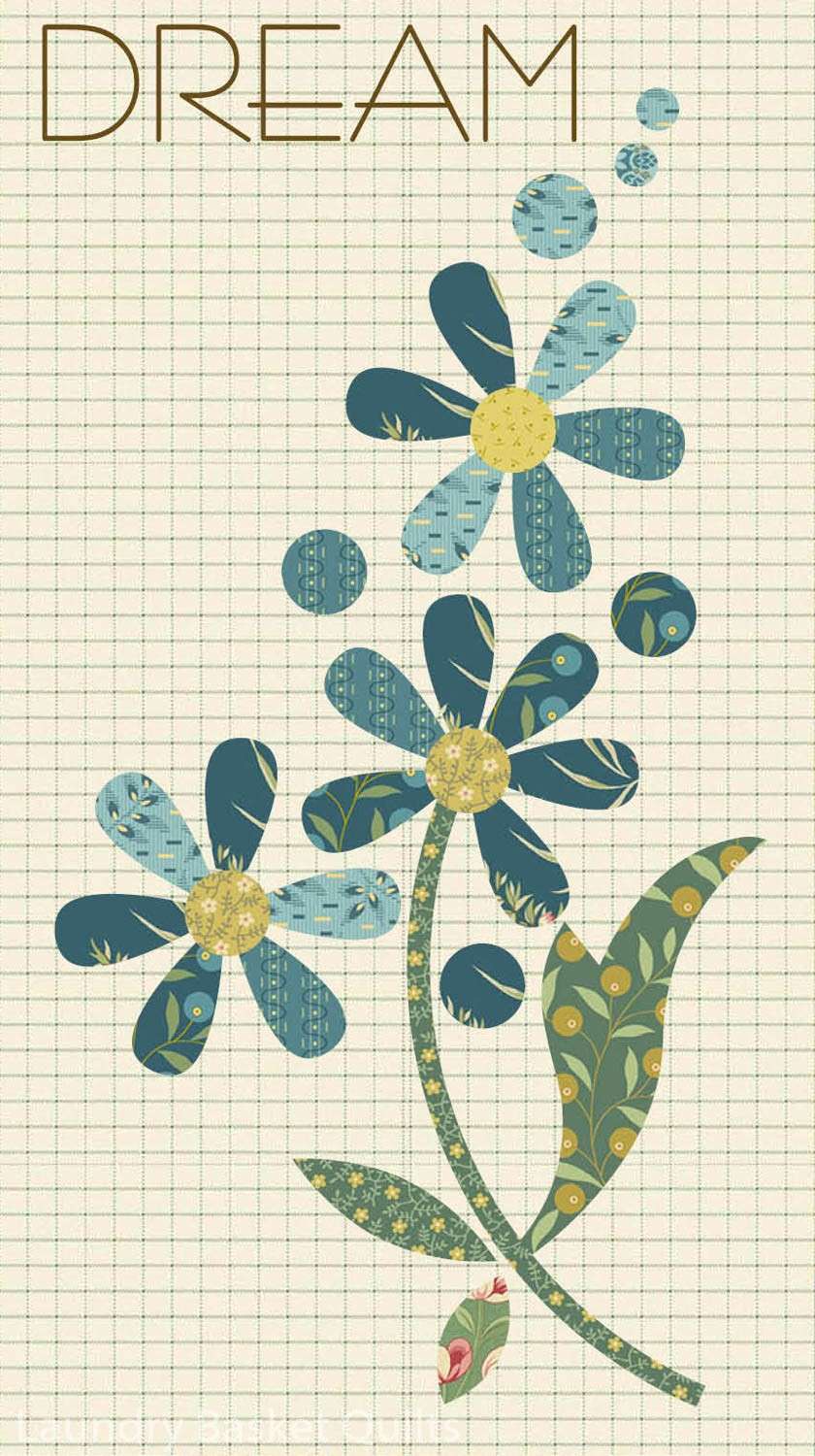 Harmony Silhouettes Block 4 - Dreamy Applique Shapes for Quilting