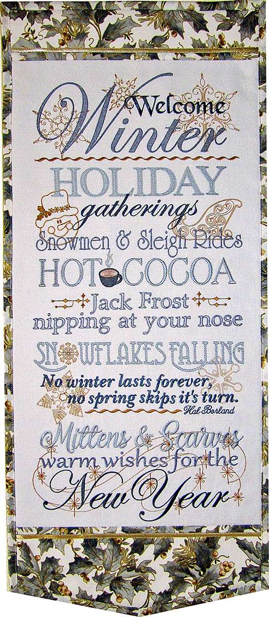 Janine Babich's Enchanting Winter Wishes Quilt Pattern
