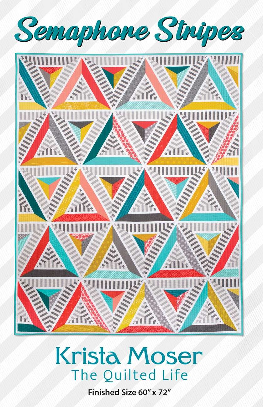 Stunning Semaphore Stripes Quilt