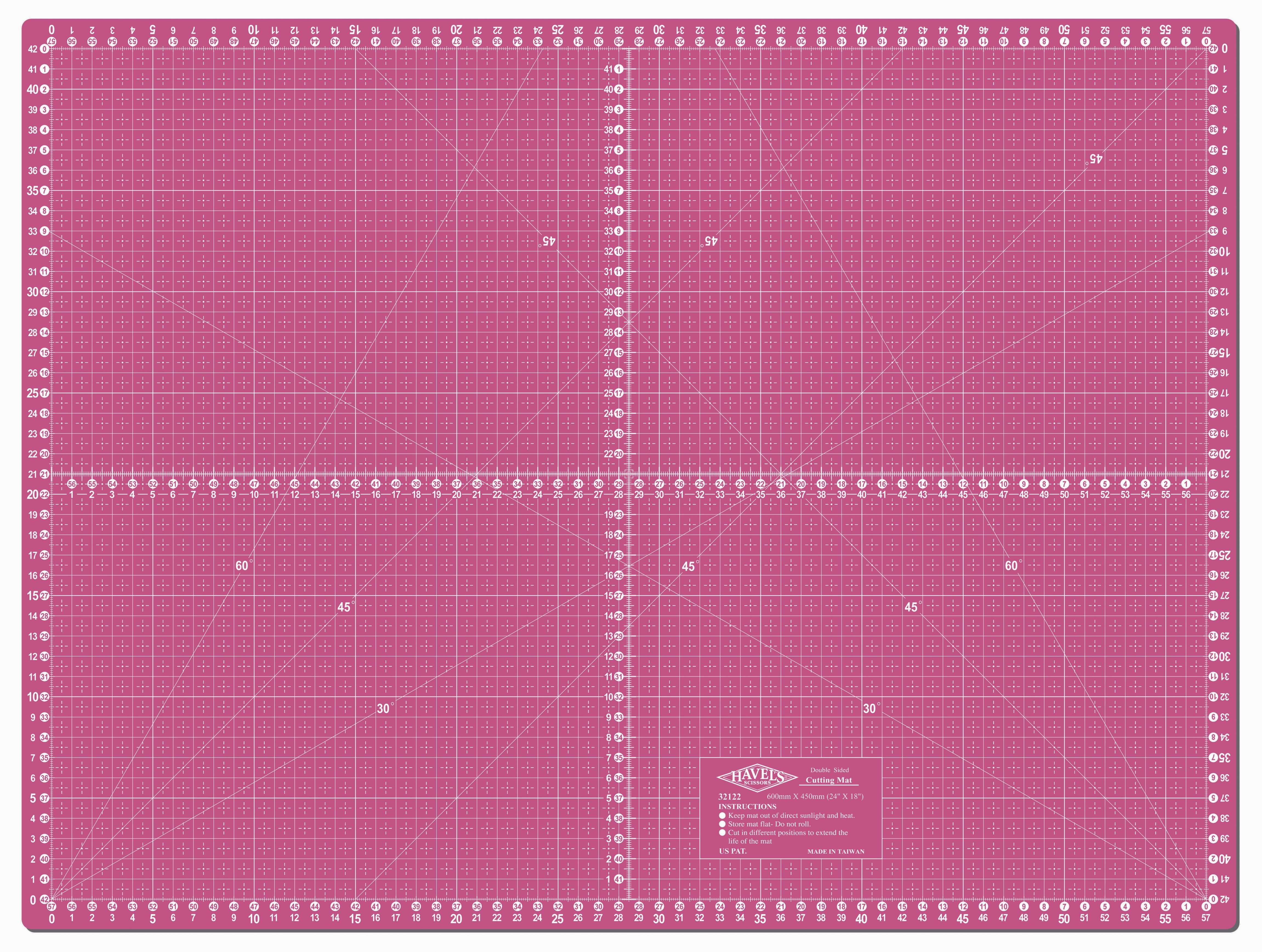 22 x 16 2-Sided Self-Healing Cutting Mat: Your Ultimate Cutting Companion