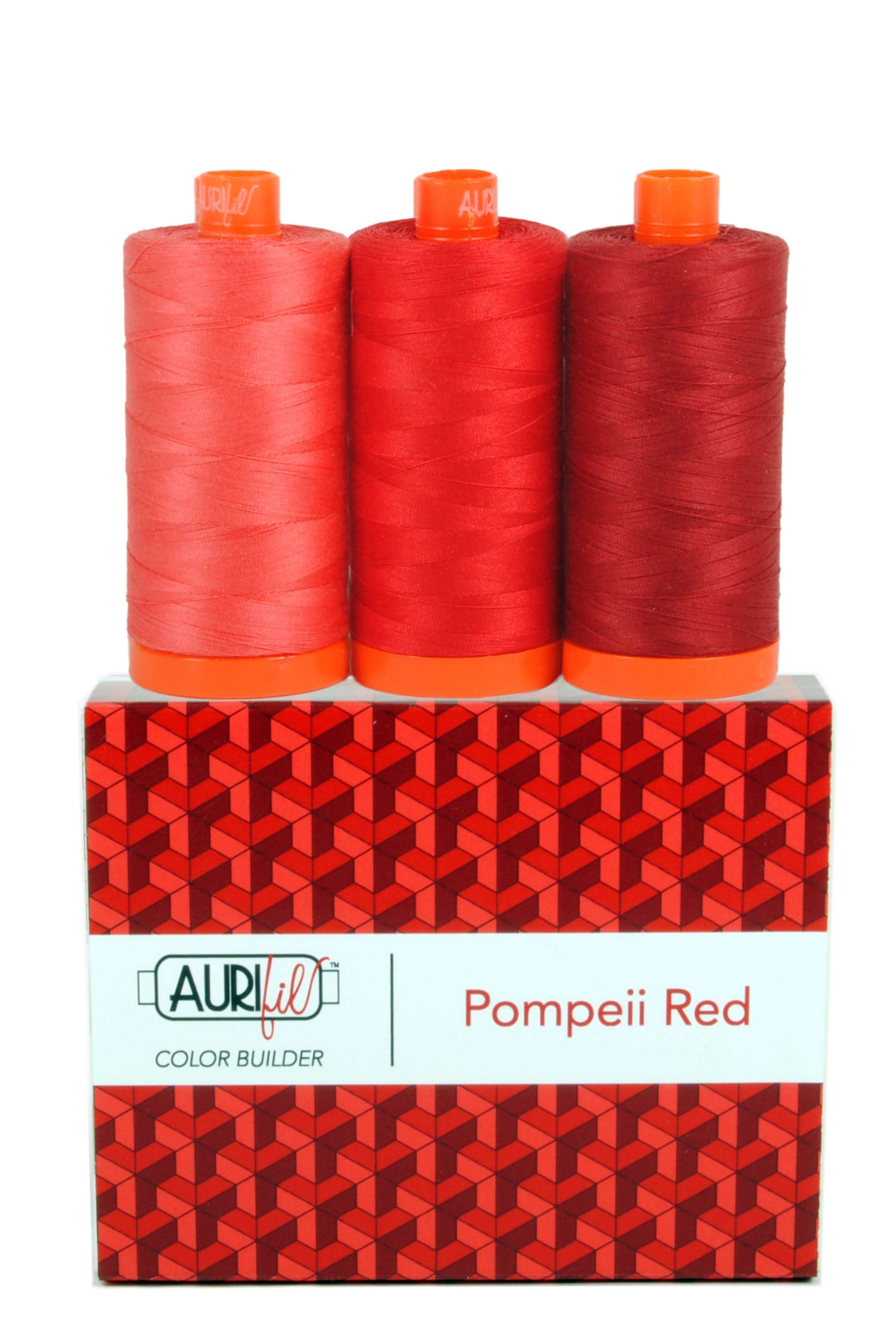 Stunning Color Builder 3pc Set in Pompeii Red - A Must - Have!