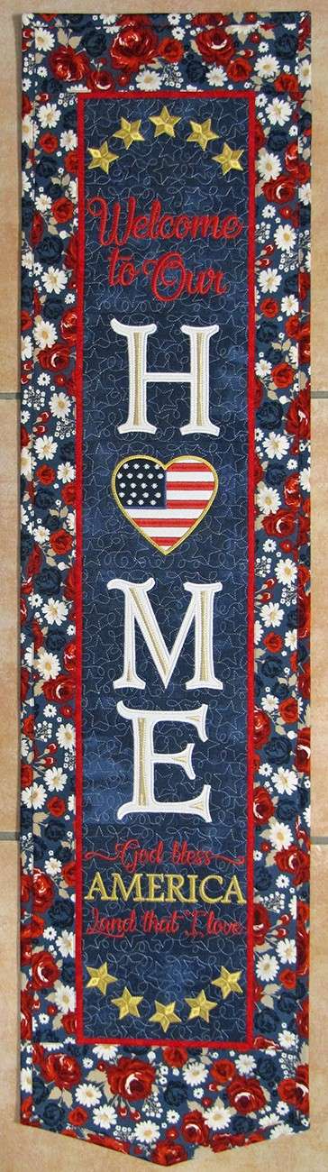 Welcome to Our Patriotic Home - Show Your Love!