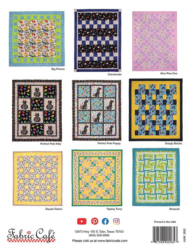 Amazing 3 Yard Quilts for Kids: Revised 2nd Edition