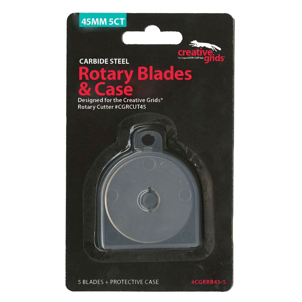 Don't Miss Out! Creative Grids 45mm Replacement Rotary Blades - Pack of 5
