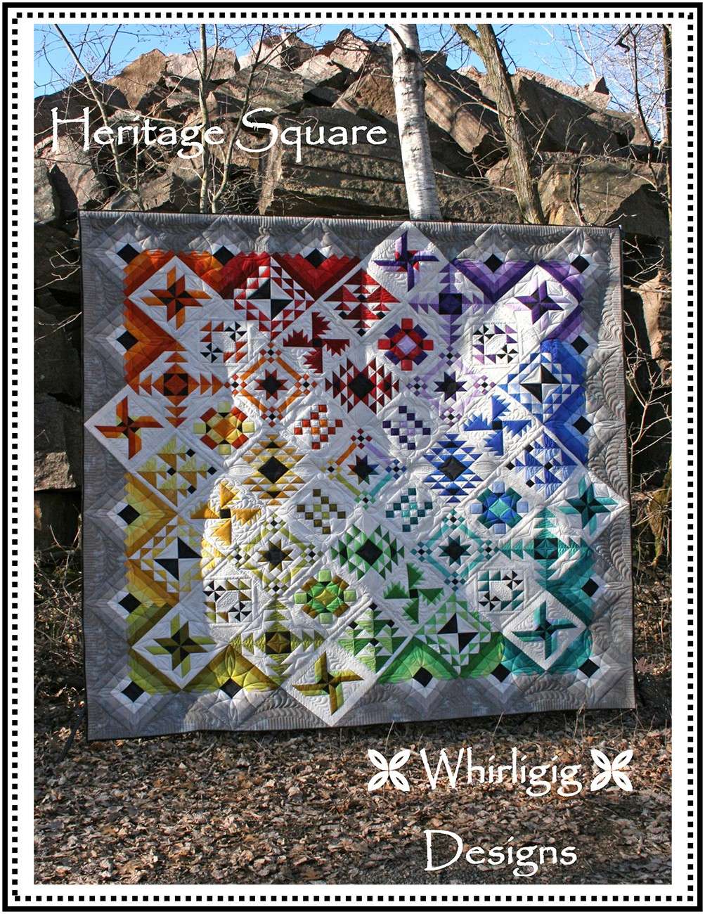 Chris Hoover's Heritage Square Quilt Pattern: A Timeless Creation!