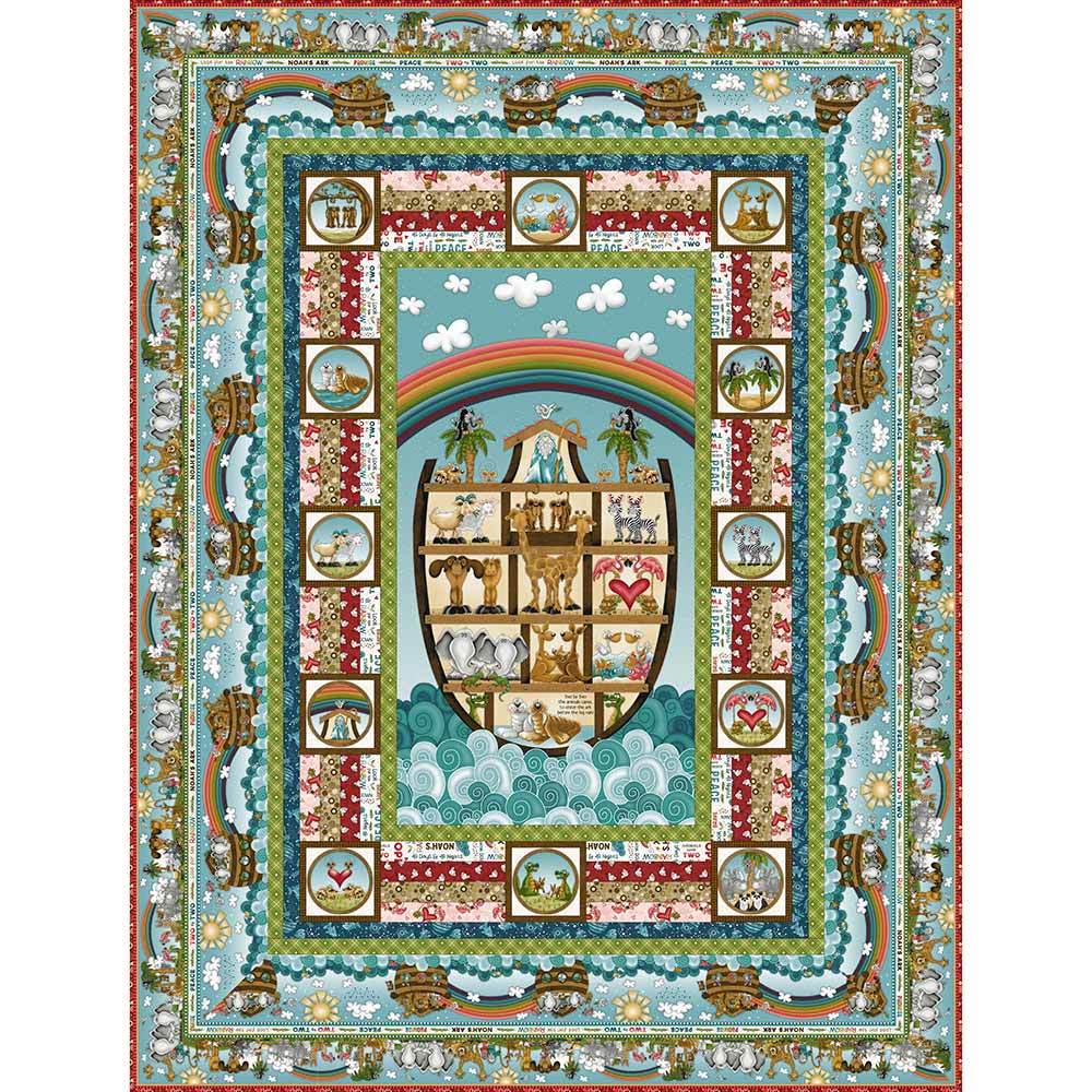 The Ark - Two by Two Quilt Kit by Leanne Anderson and Kaytlyn Kuebler - A Must - Have for Beginner Quilters!