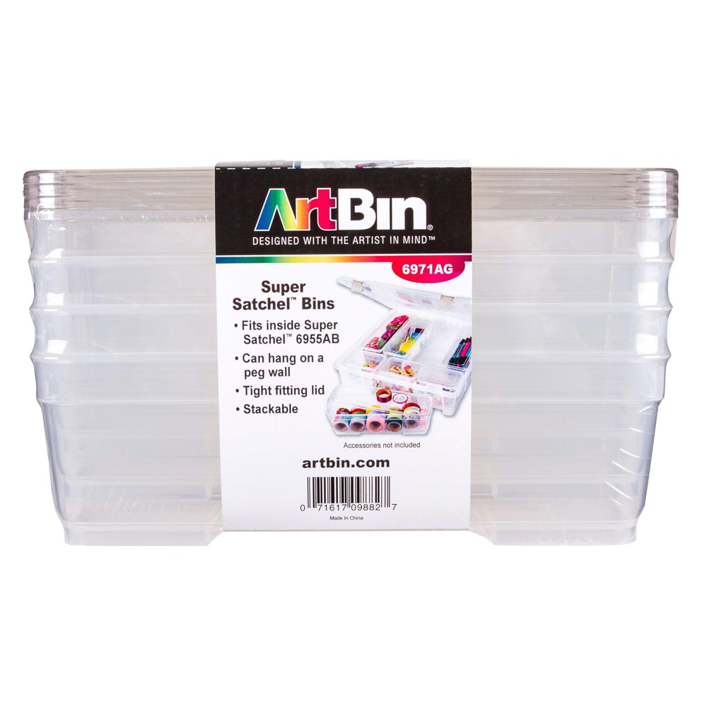 4-Pack Long XL Storage Bins with Lids