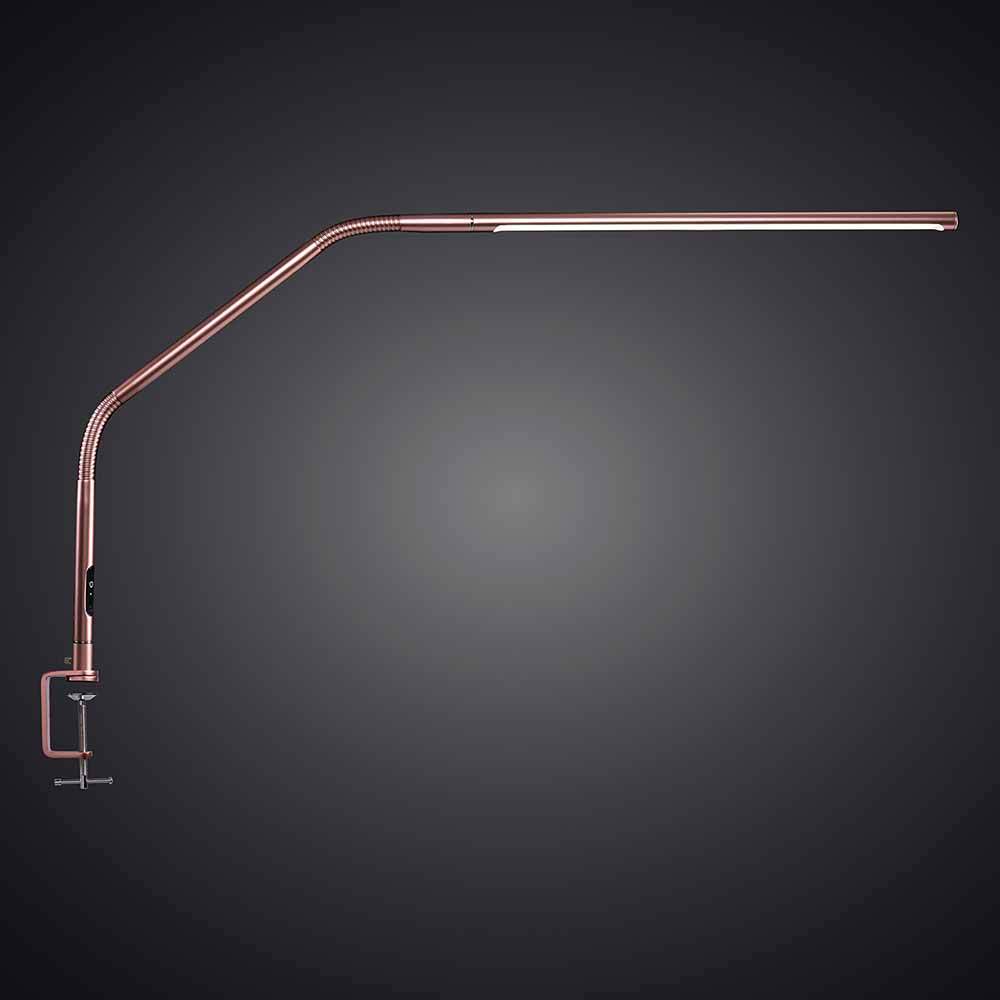 Stunning Rose Gold Slimline 4 Table Lamp