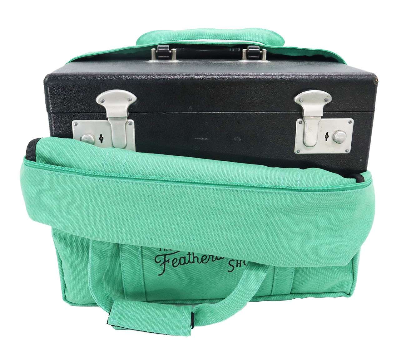 Gorgeous Jade Green Tote Bag for Featherweight Case - Grab Yours Now!