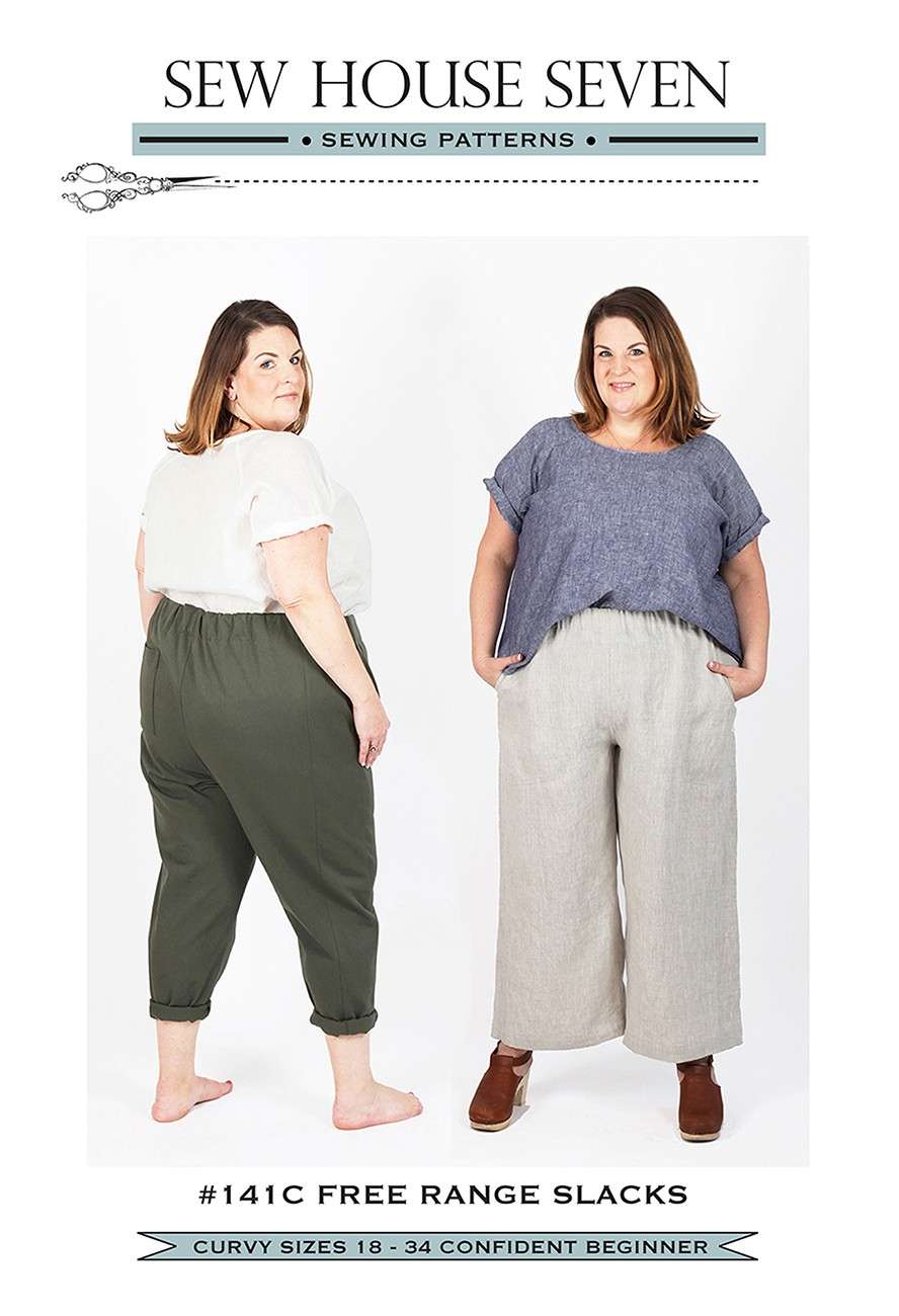 Free Range Slacks Pattern for Curvy Figures - A Must - Have!