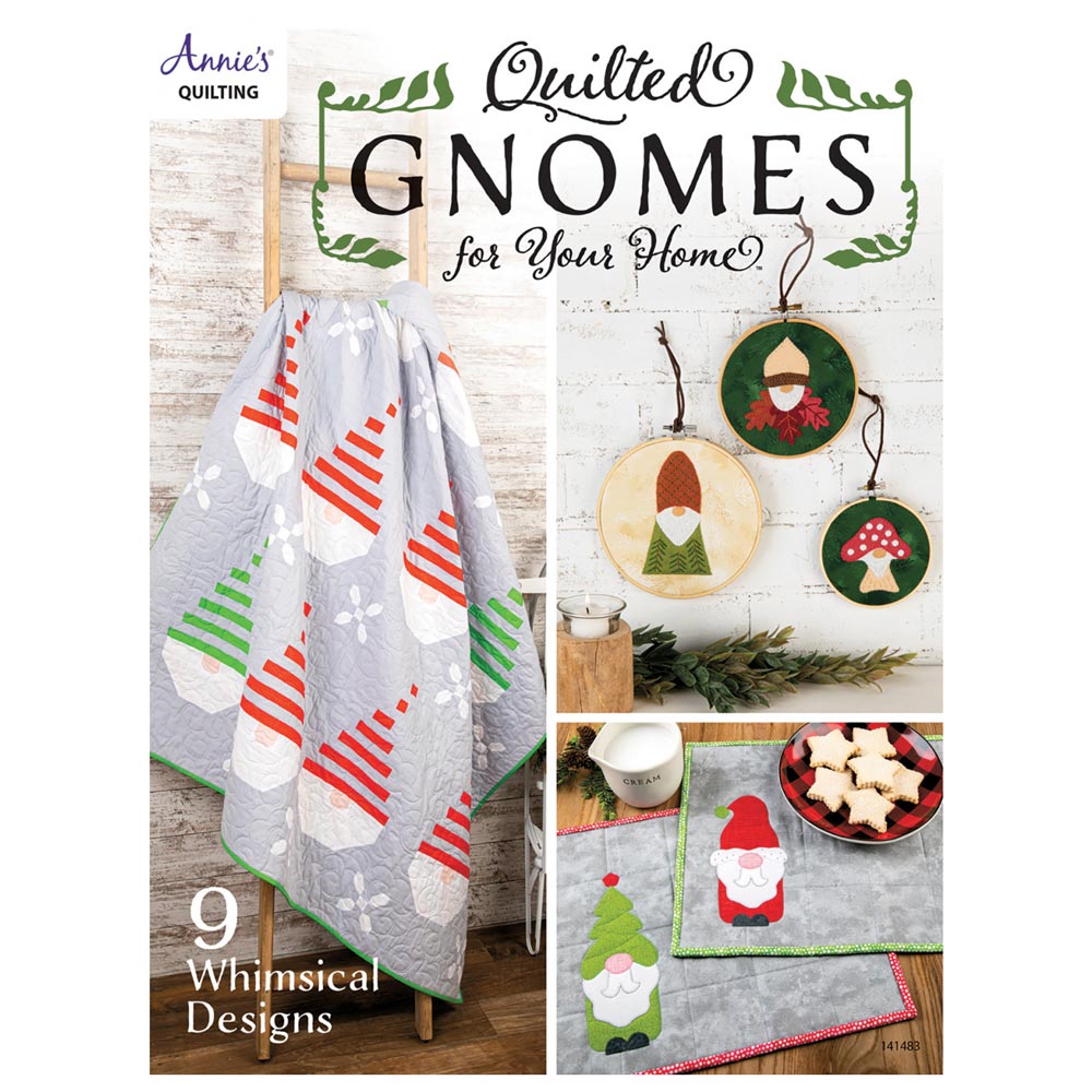 Charming Quilted Gnomes Home Book: Infuse Luck and Whimsy!