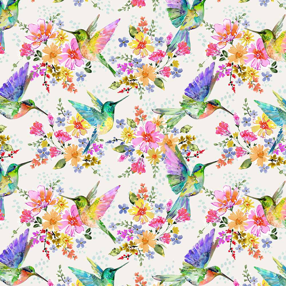 Windham Fabrics - Enchanting Pretty Pollinators Ivory 108
