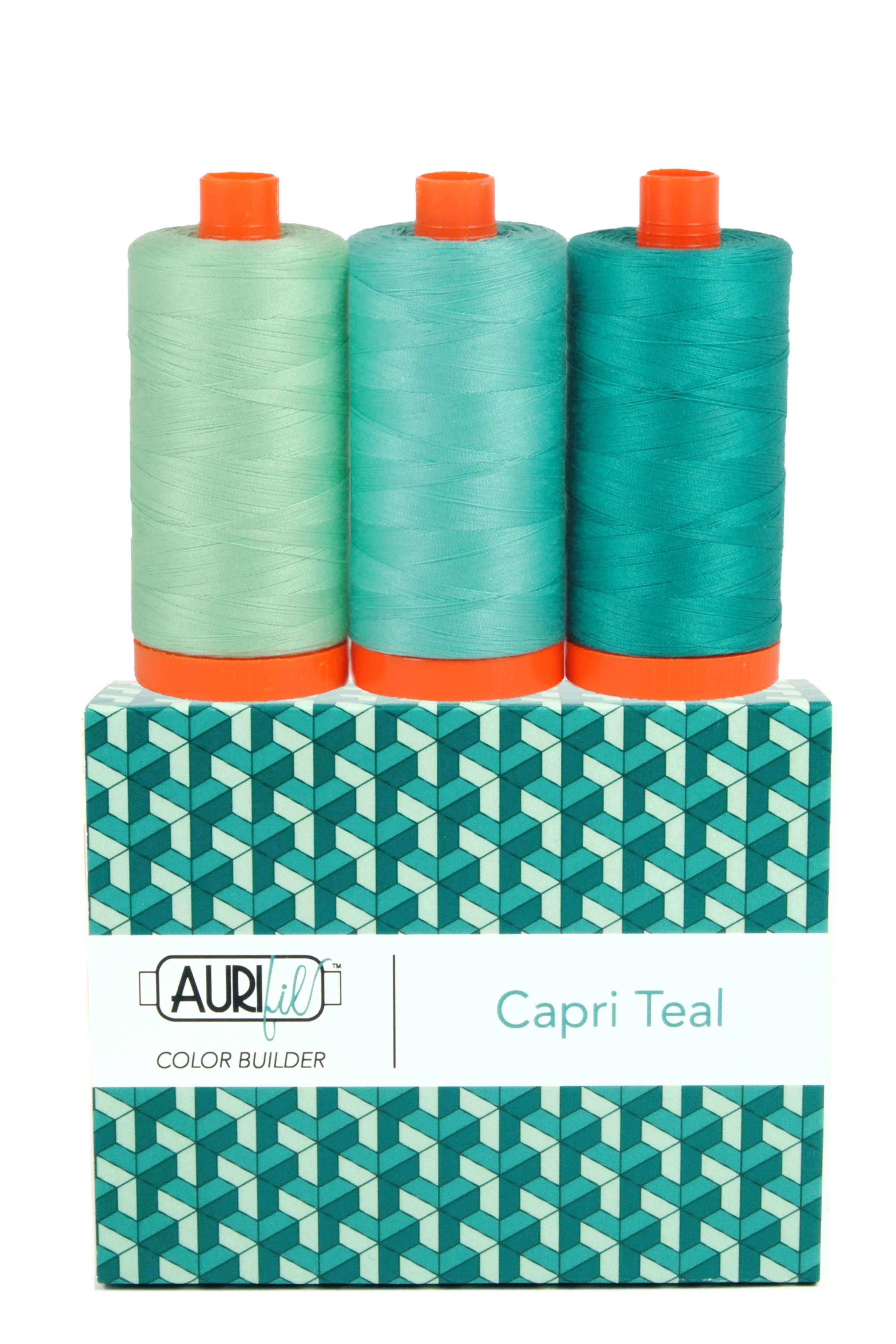 Gorgeous Color Builder 3pc Set in Captivating Capri Teal