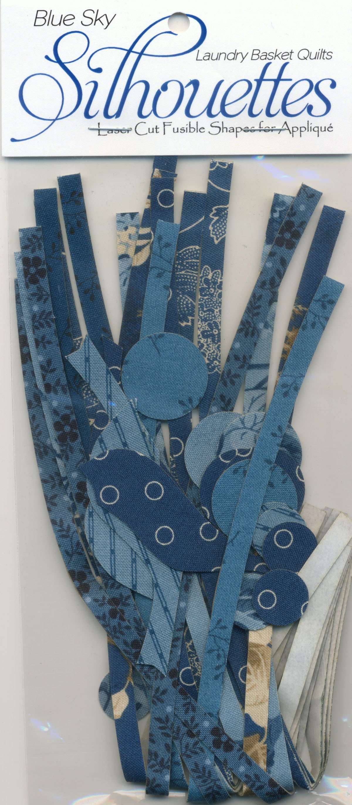 Edyta Sitar's Blue Sky Pre - Cut Applique Shapes: A Winter Wonderland Addition!
