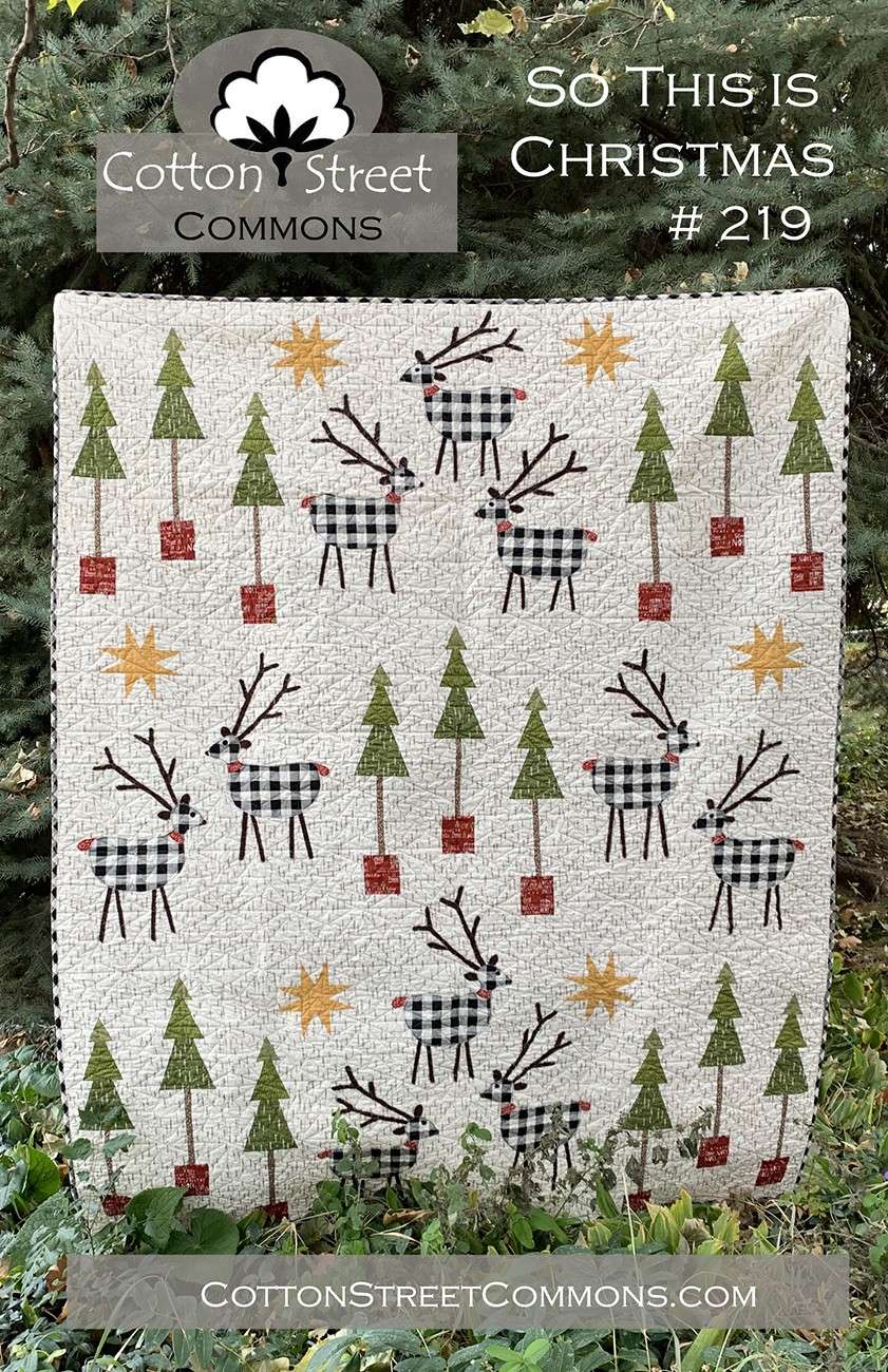 Enchanting Christmas Pattern Quilt
