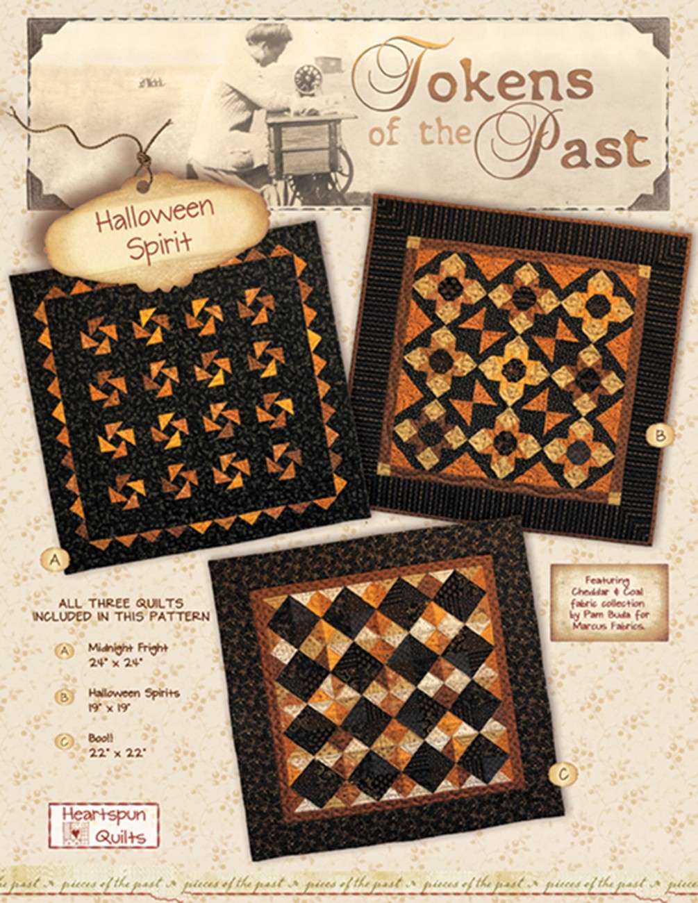 Tokens of the Past - Enchanting Halloween Spirit Pattern