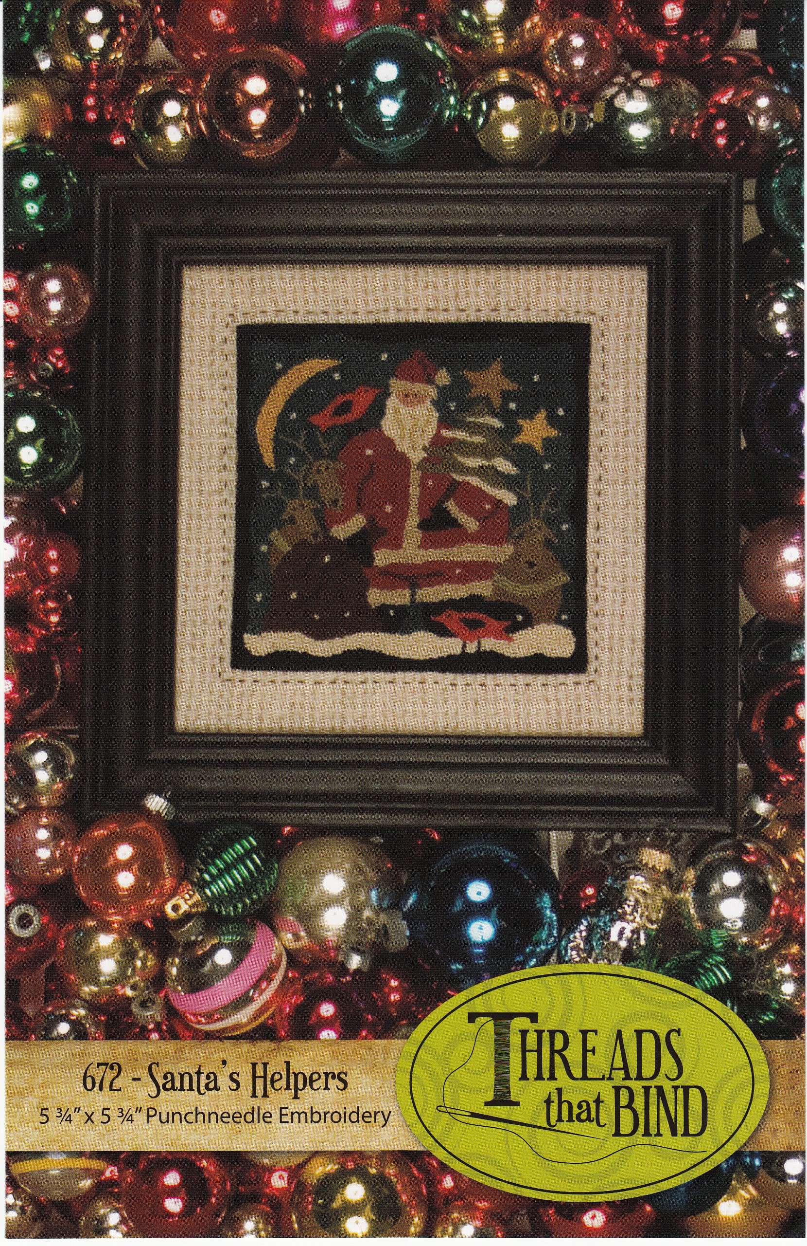 Magical Santa's Helpers Punchneedle Pattern by Shawn Williams - Get Yours Now!