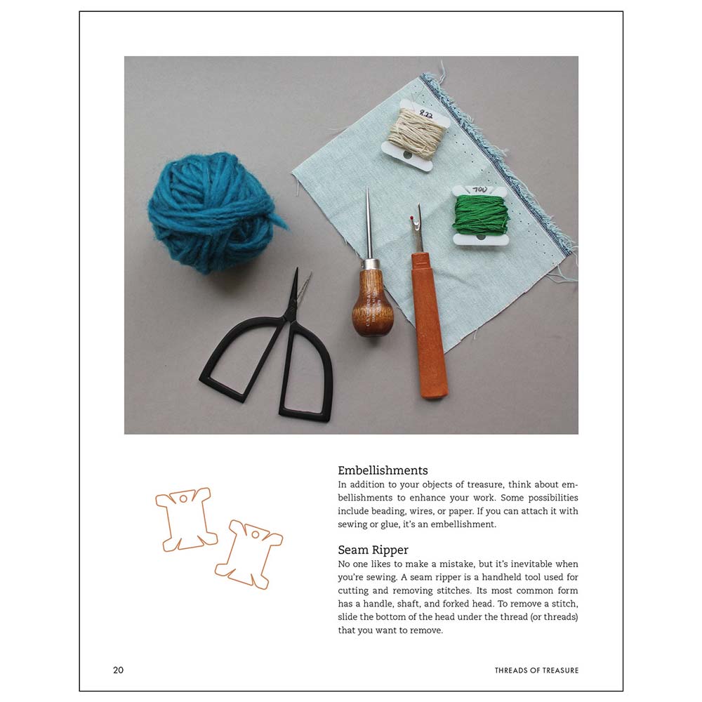 Threads of Treasure: A Guide to Treasuring Life Through Embroidery
