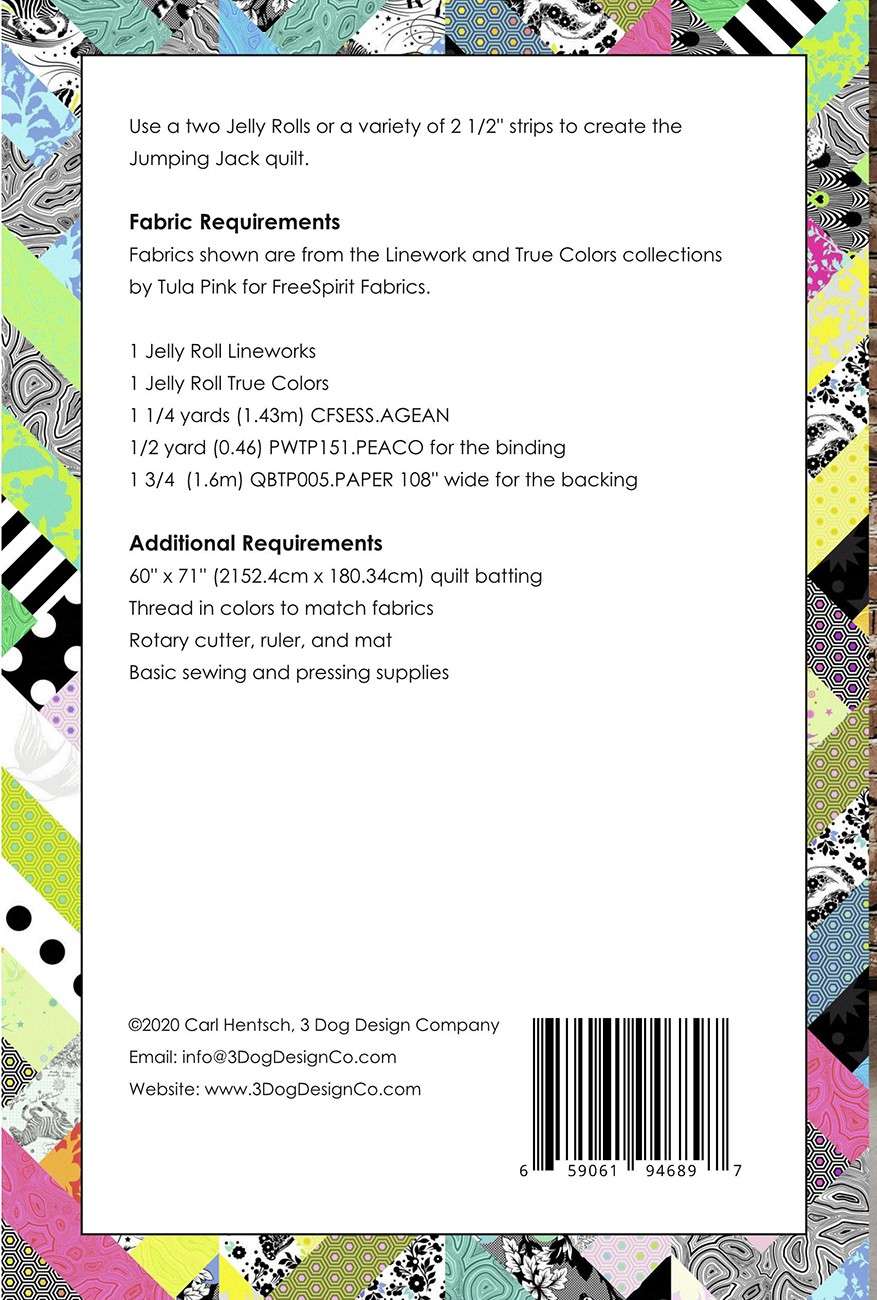 Exciting Jumping Jack Quilt Pattern