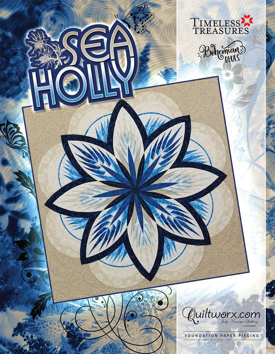 Stunning Sea Holly Quilt Pattern by Judy Niemeyer - A Must-Have for Quilters!