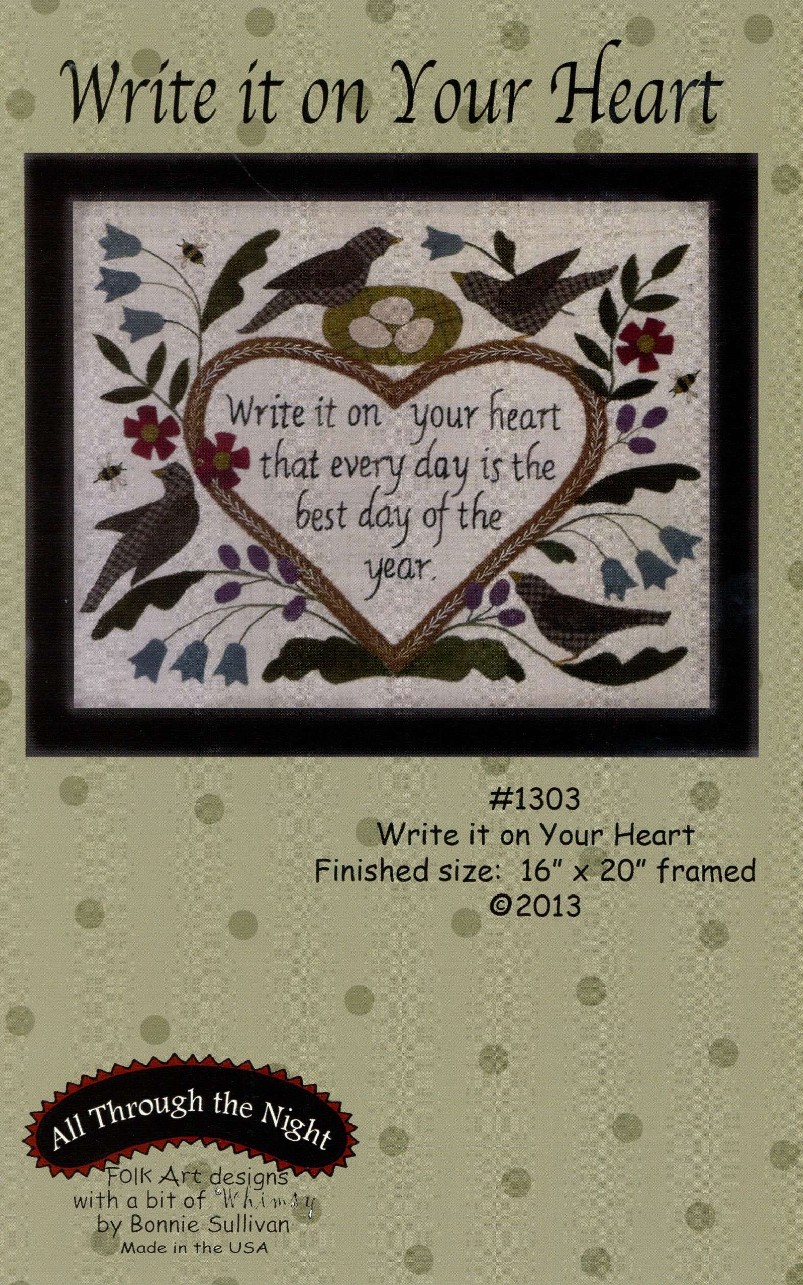 Heartfelt Write - It Pattern: Capture Your Emotions!