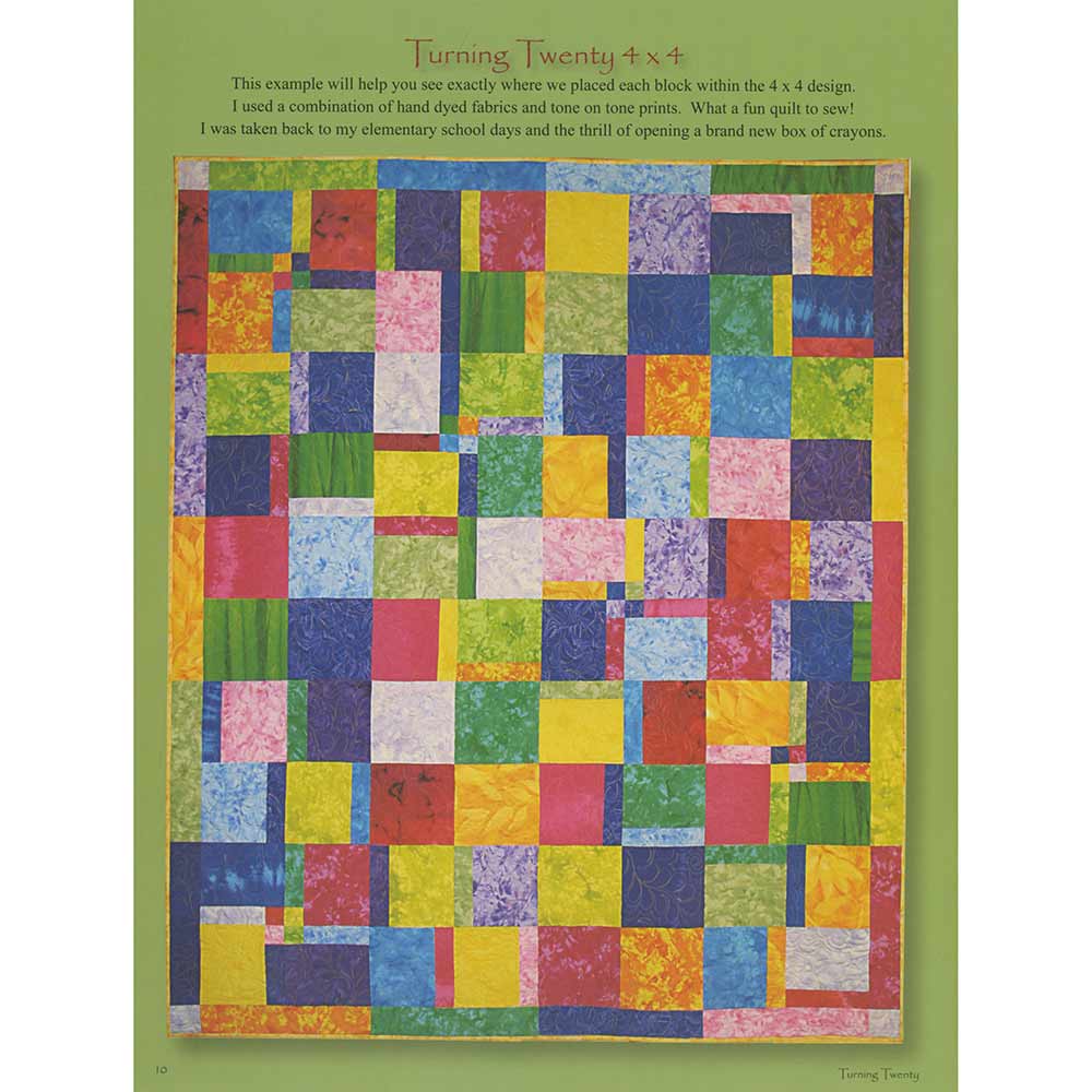 Turning Twenty: The Ultimate Quilting Book for a Better Crafting Experience