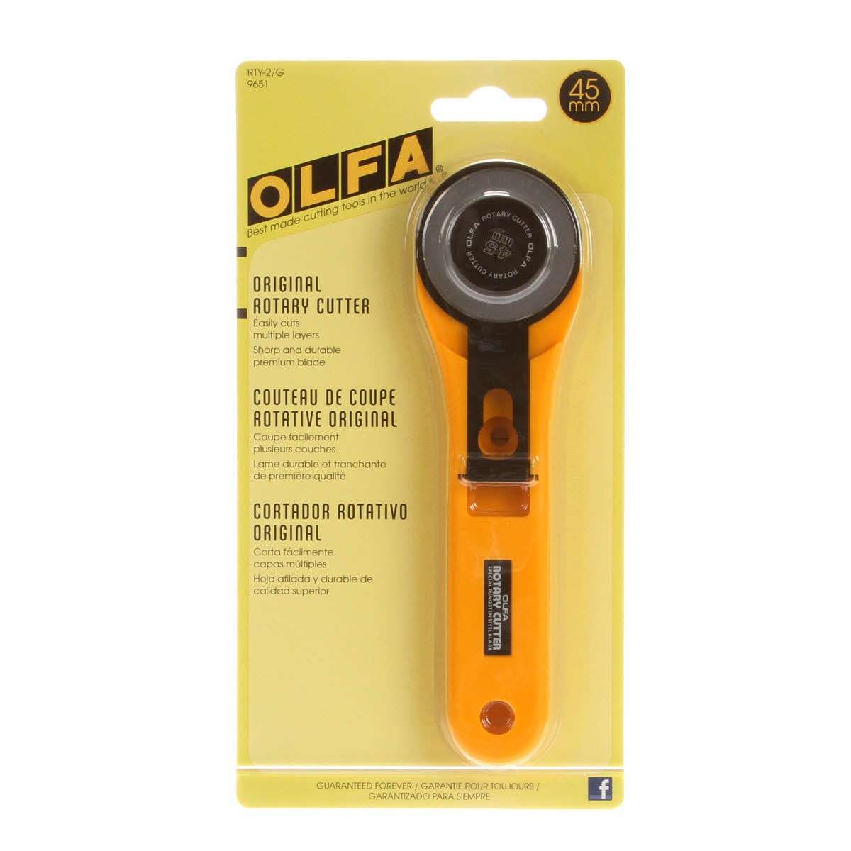 Superb 45mm Large Rotary Cutter - A Must-Have for Sewing Enthusiasts