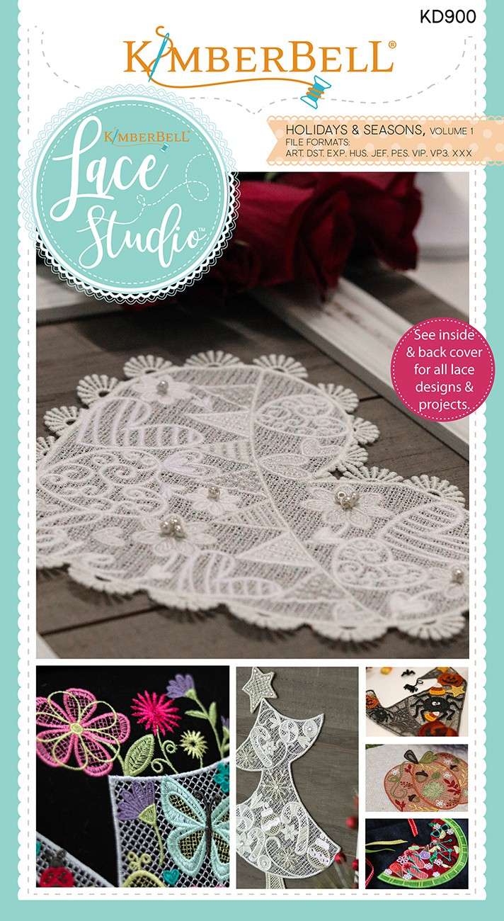Kimberbell Lace Studio: Holidays & Seasons Volume 1 - Unleash Your Creativity!