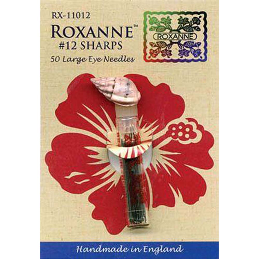 Roxanne Sharps Needles - Size 12, 50-Count Pack